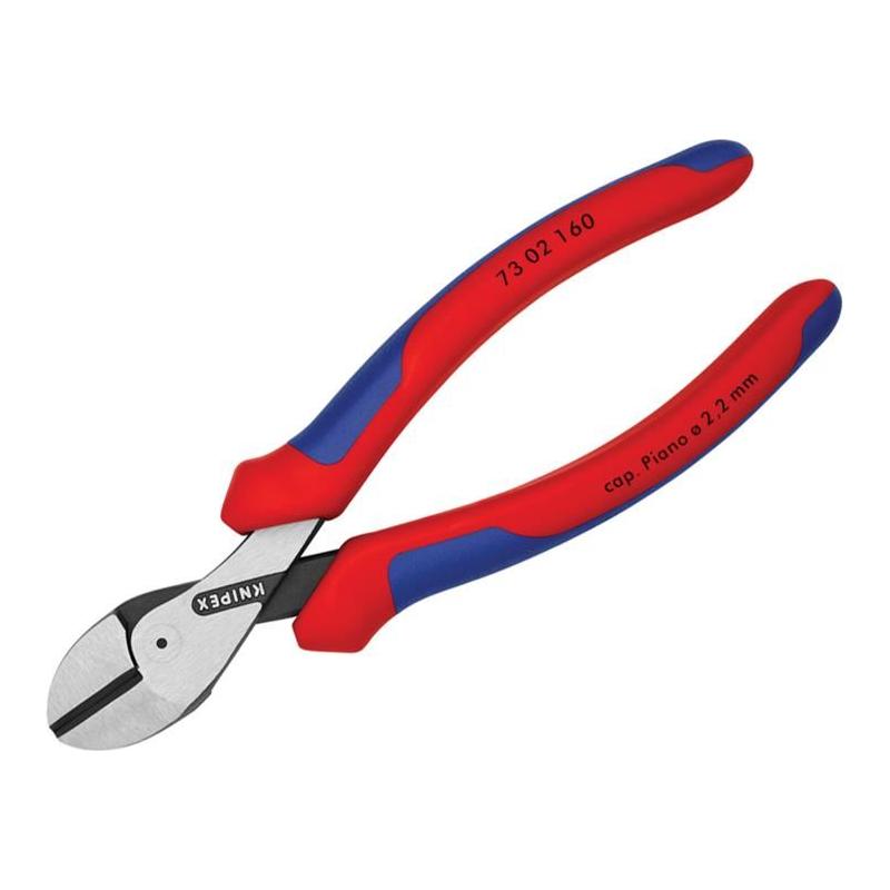 Knipex X-Cut® Compact Diagonal Cutter Multi-Component Grip 160mm Knipex - RockBottom Northampton