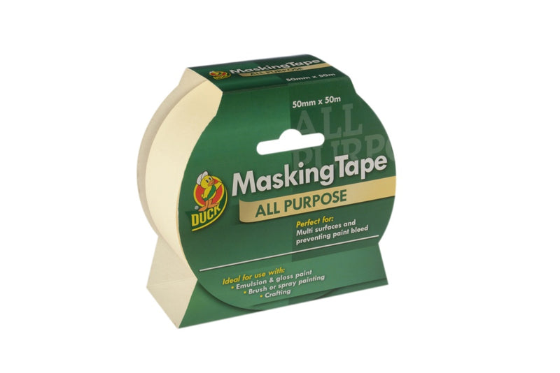 Duck Tape All Purpose Masking Tape Beige 50mm x 50m
