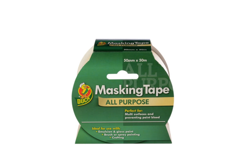 Duck Tape All Purpose Masking Tape Beige 50mm x 50m