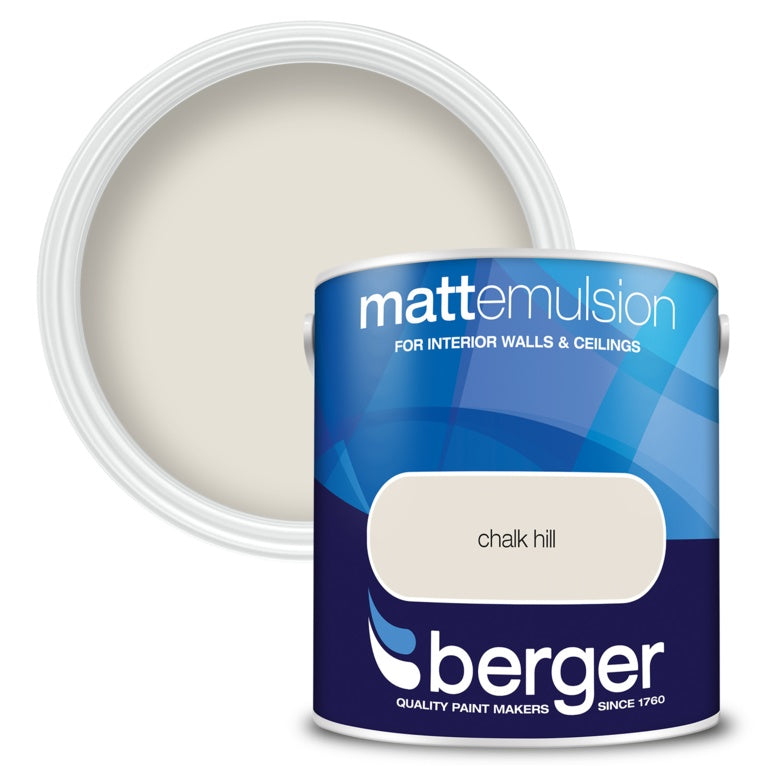 Berger Matt Emulsion 2.5L Chalk Hill