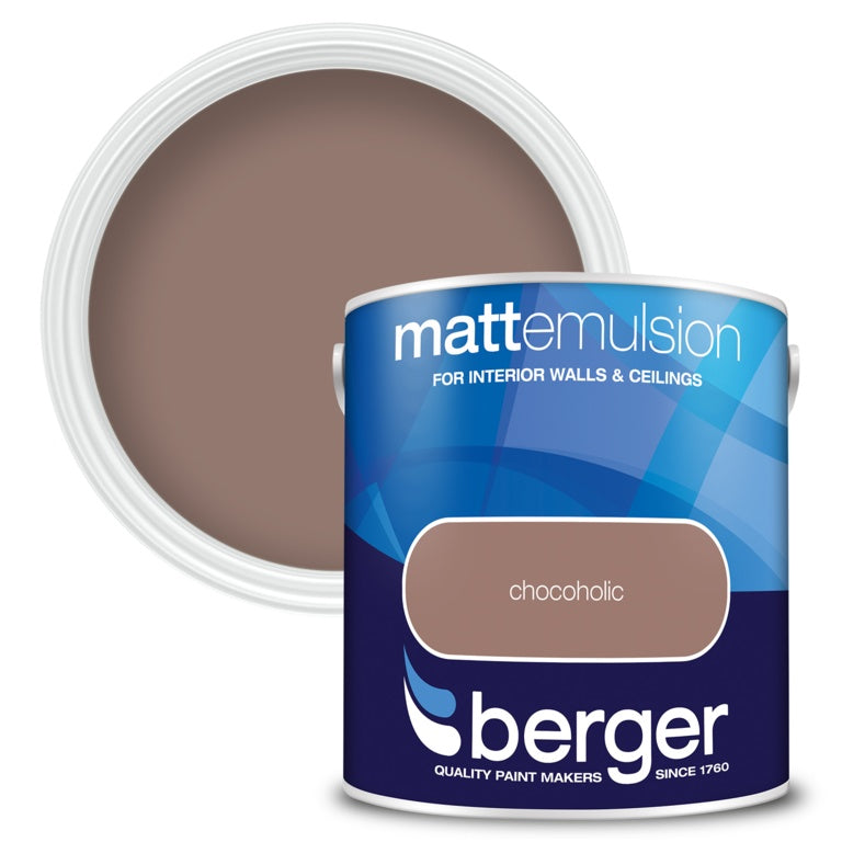 Berger Matt Emulsion 2.5L Chocoholic