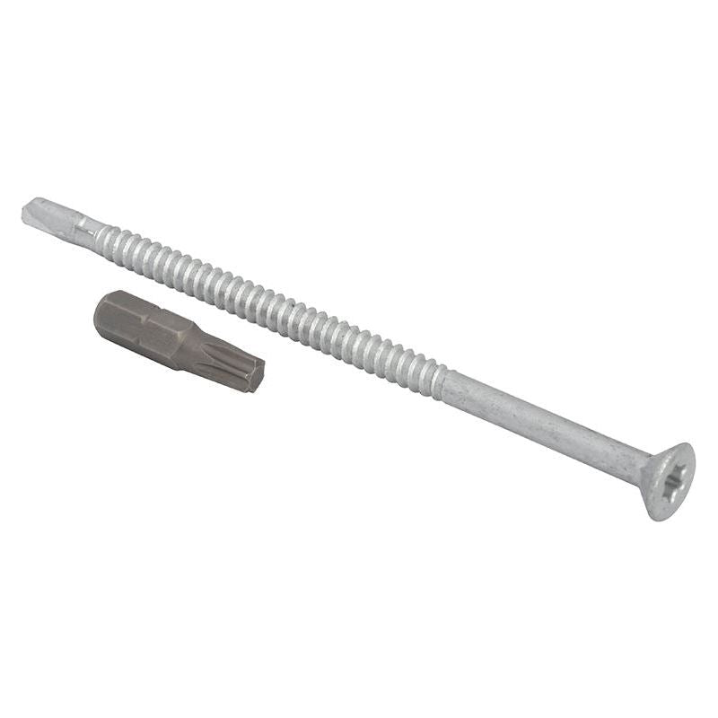 Forgefix TechFast Roofing Screw Timber - Steel Light Section 5.5 x 109mm Pack 50 ForgeFix - RockBottom Northampton