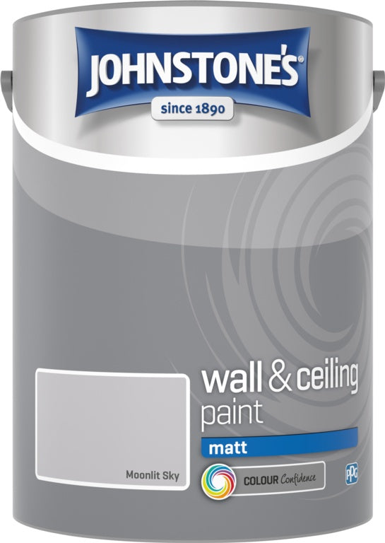 Johnstone's Wall & Ceiling Matt 5L Moonlit Sky