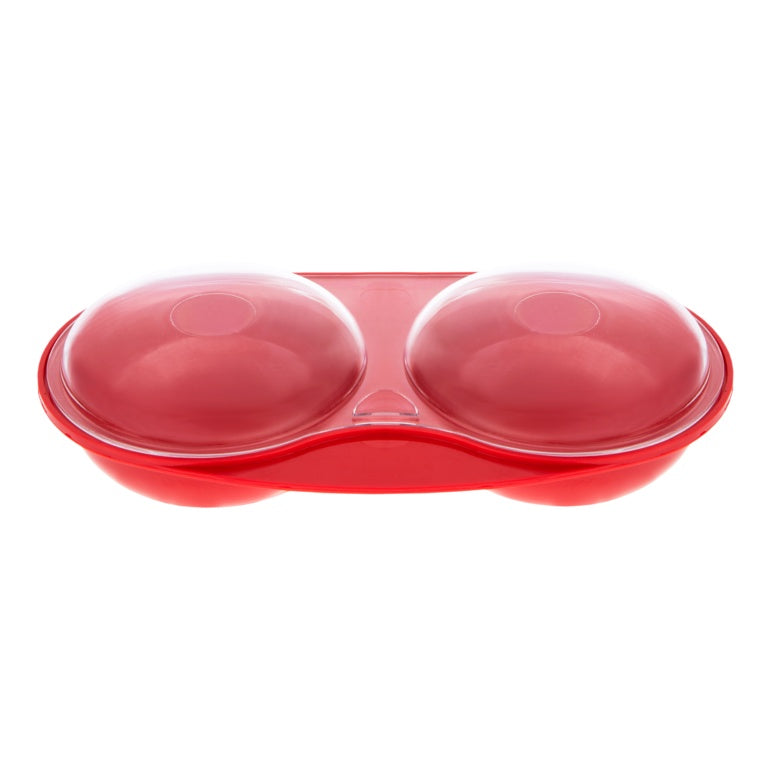 Easy Cook Egg Poacher Red