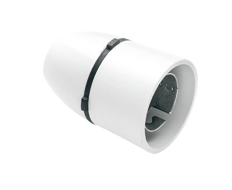 Securlec T2 Cord Grip Lampholder White Pre-Packed