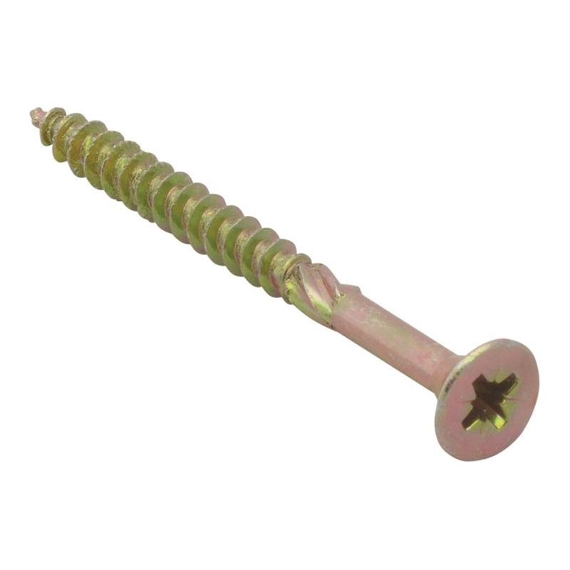 Forgefix Spectre™ PZ Compatible Wood Screw CSK ZYP 4.5 x 60mm Box 100 ForgeFix - RockBottom Northampton