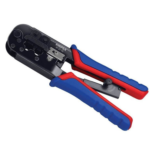 Knipex Crimping Pliers for RJ11/12 RJ45 Western Plugs Knipex - RockBottom Northampton
