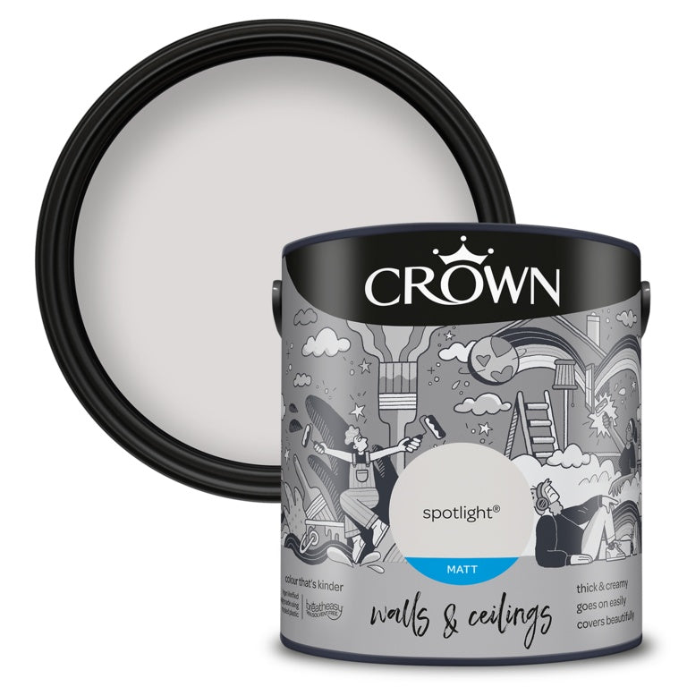 Crown Walls & Ceilings Matt 2.5L Spotlight