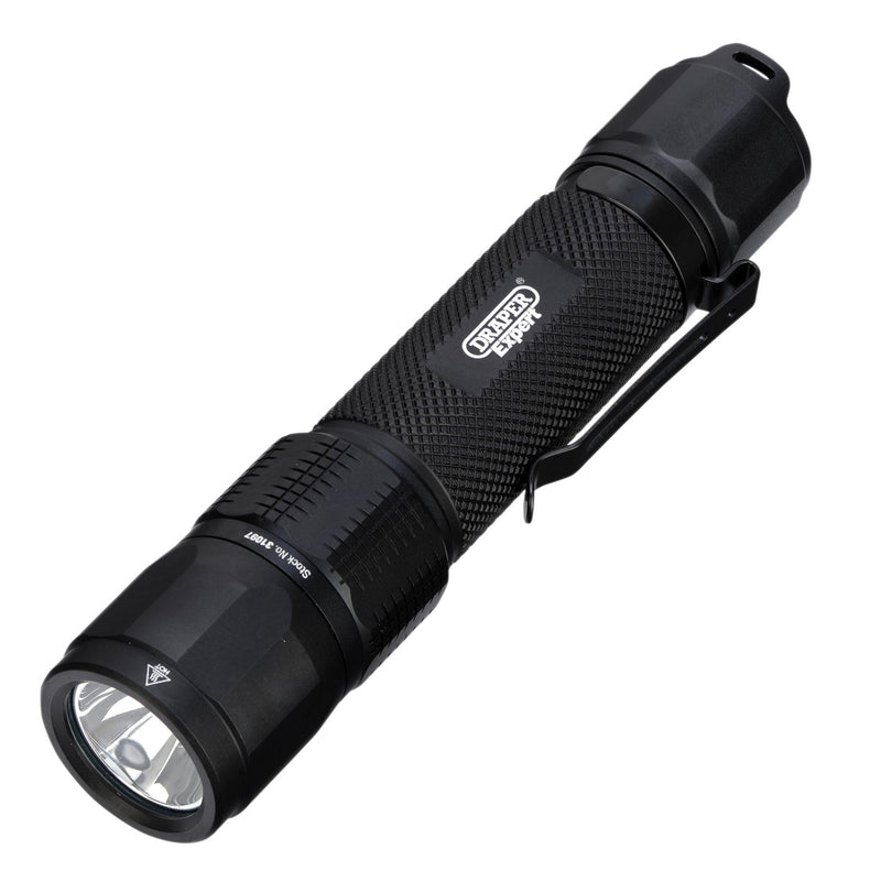 Draper 31097 Draper Expert SMD LED USB Rechargeable High Performance Torch, 25W, 2500 Lumens, USB-C Cable Supplied