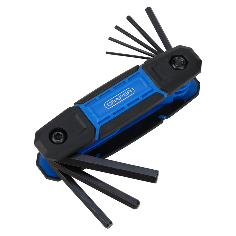 Draper 31124 Folding Hex Key Set (8 Piece)