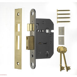 Era Viscount Mortice Sashlock Brass 76mm