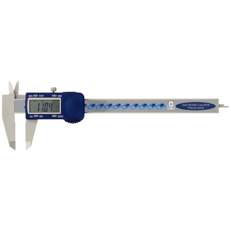 Moore & Wright Polycarbonate Digital Caliper 150mm (6in) Moore & Wright - RockBottom Northampton