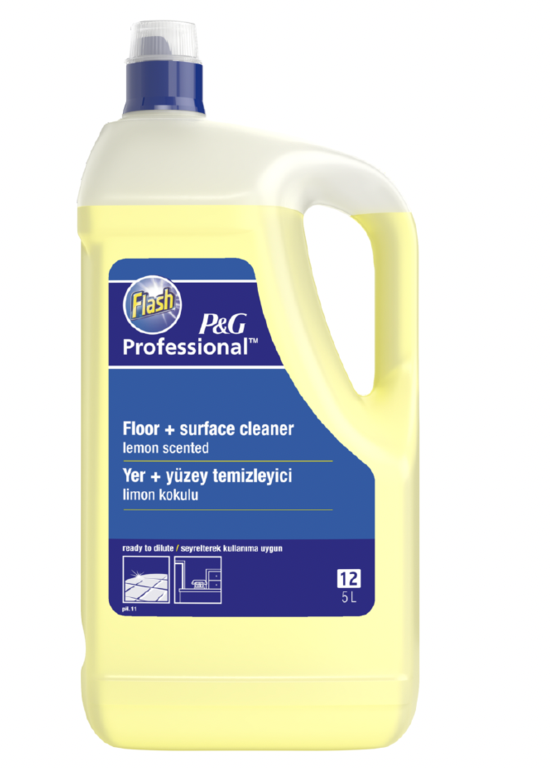 Flash Floor & Surface Cleaner 5L Lemon