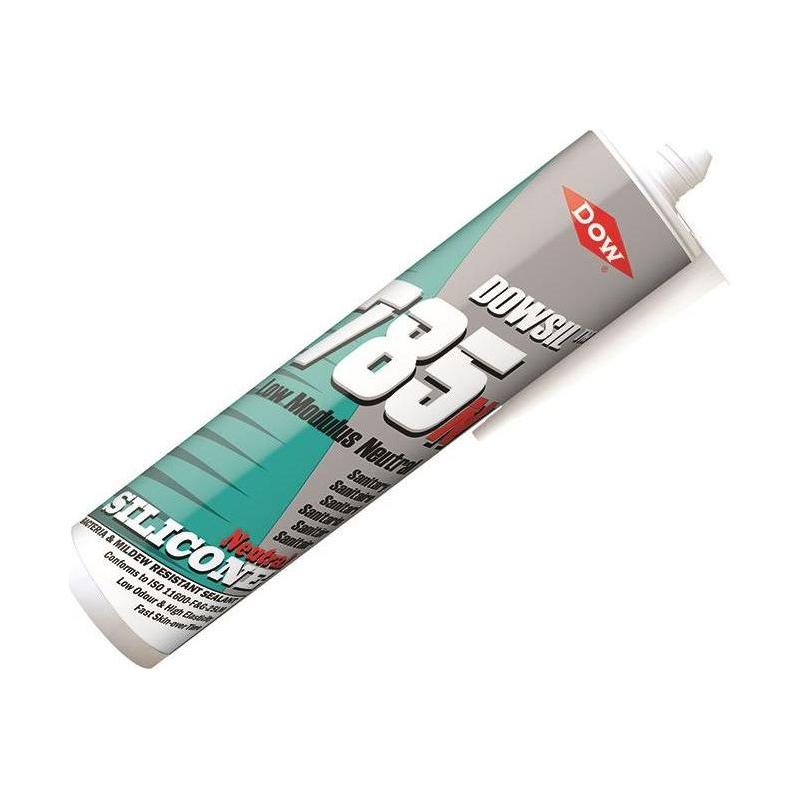 Dowsil 785N Silicone Sealant White 310ml Dowsil - RockBottom Northampton