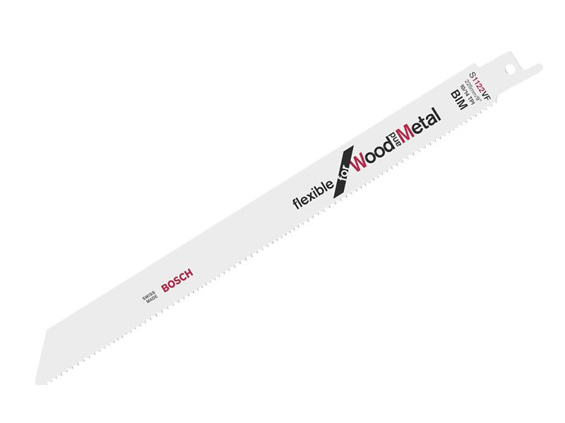 Bosch S 1122 VF Flexible Reciprocating Saw Blades