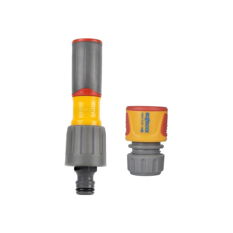 Hozelock 3-in-1 Nozzle & AquaStop Connector Hozelock - RockBottom Northampton