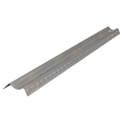 Maun Metal Safety Rule Metric 300mm Maun - RockBottom Northampton