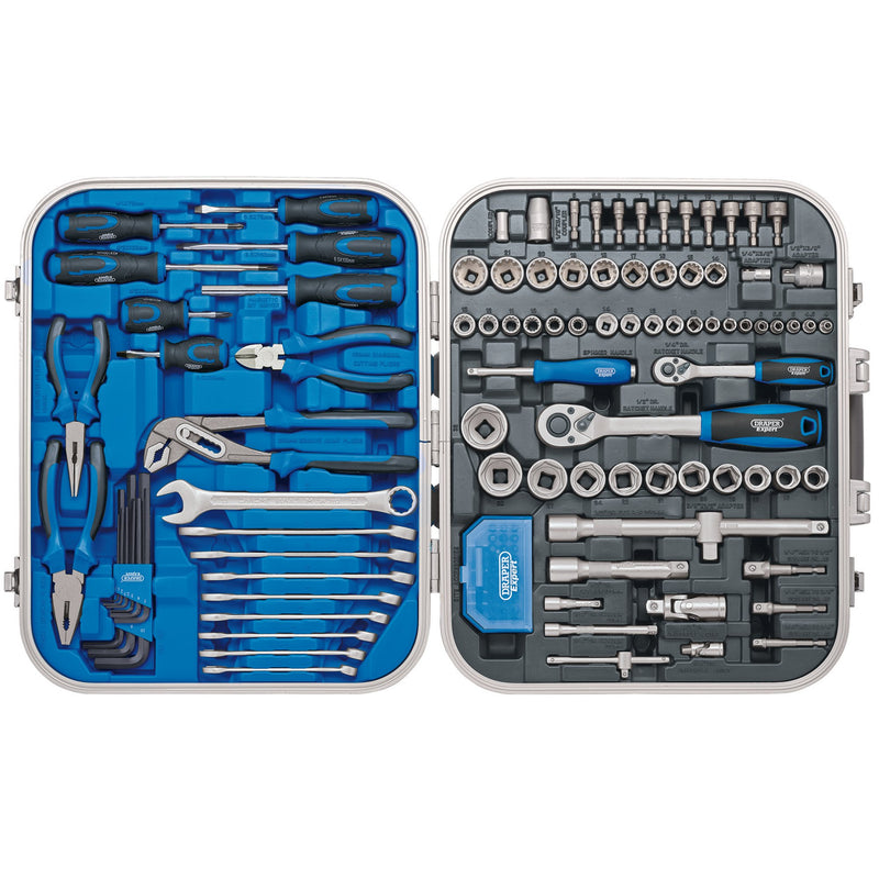 Draper 32027 Draper Expert Mechanics Tool Kit (127 Piece)