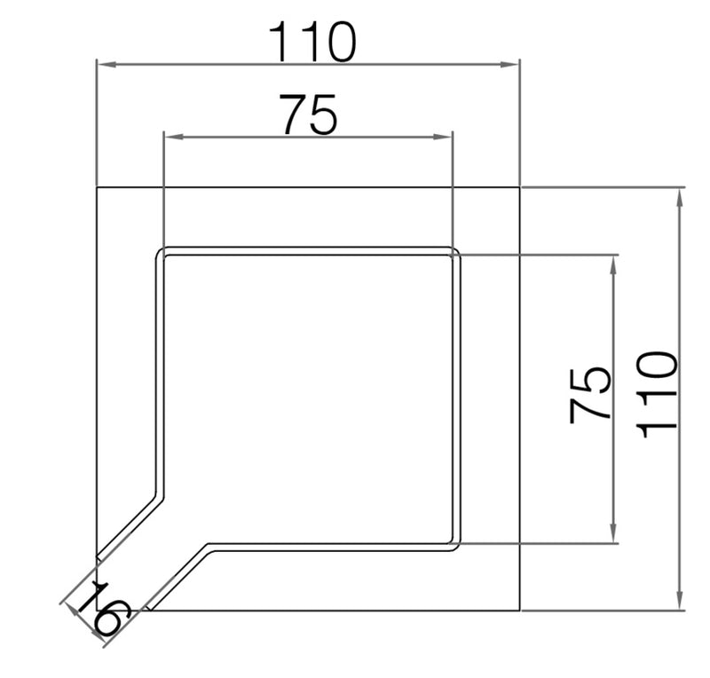 Picardy Bolt Grip Spike 75 x 75 x 750mm