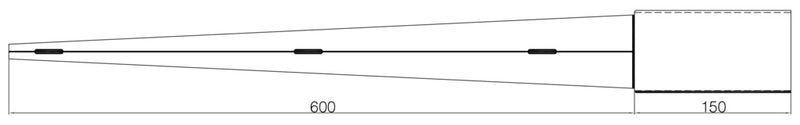 Picardy Fence Grip Spike 75 x 75 x 600mm