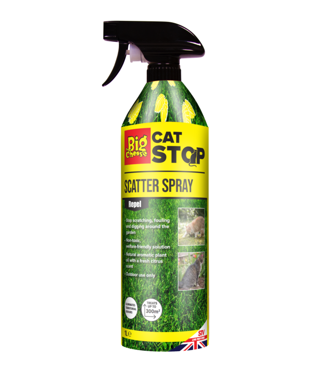 The Big Cheese Cat Scatter Spray 1L