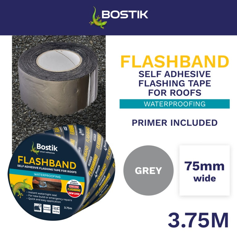 Bostik Flashband Original with Primer 3.75m x 75mm