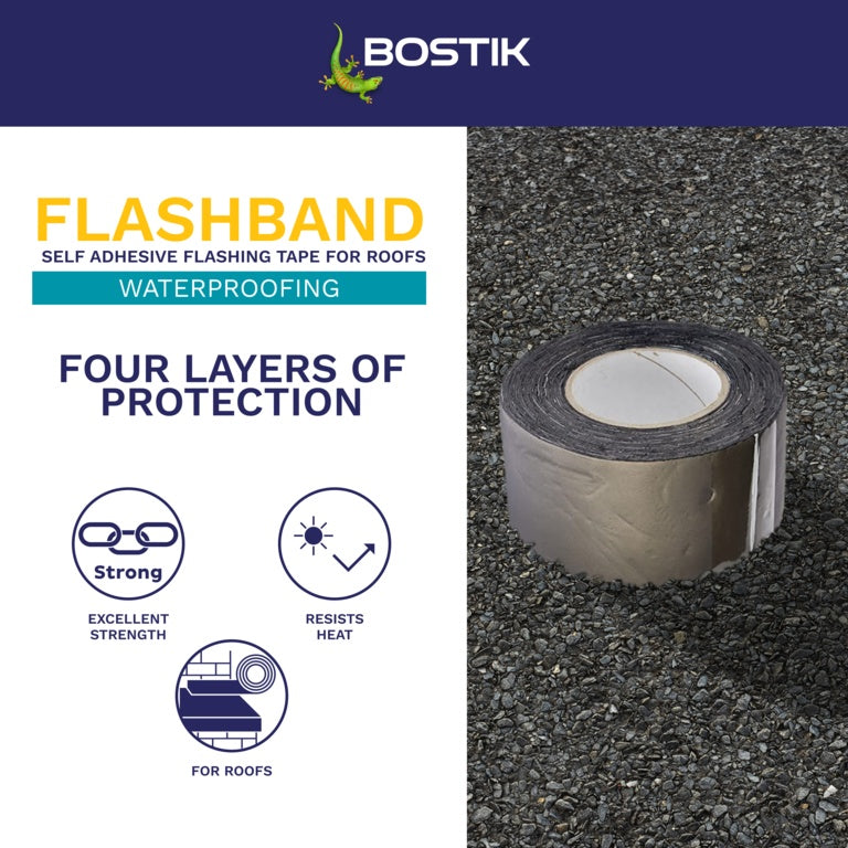 Bostik Flashband Original with Primer 3.75m x 75mm