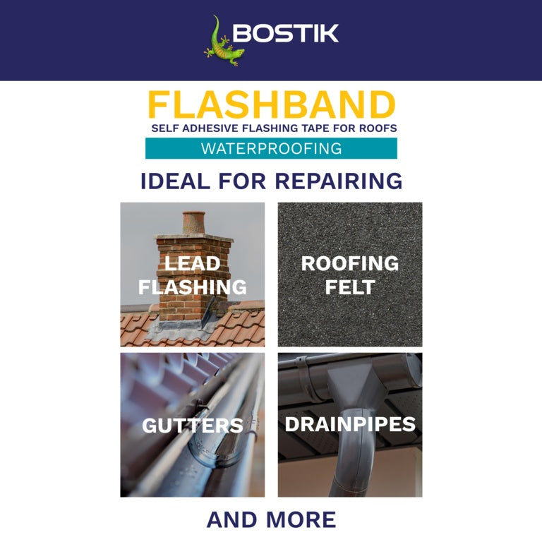 Bostik Flashband Original with Primer 3.75m x 75mm