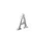 Securit Chrome Letter A 50mm - Pack of 5