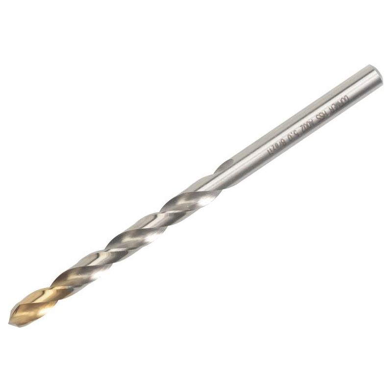 Dormer A002 HSS-TiN Coated Jobber Drill 5.00mm OL:86mm WL:52mm Dormer - RockBottom Northampton