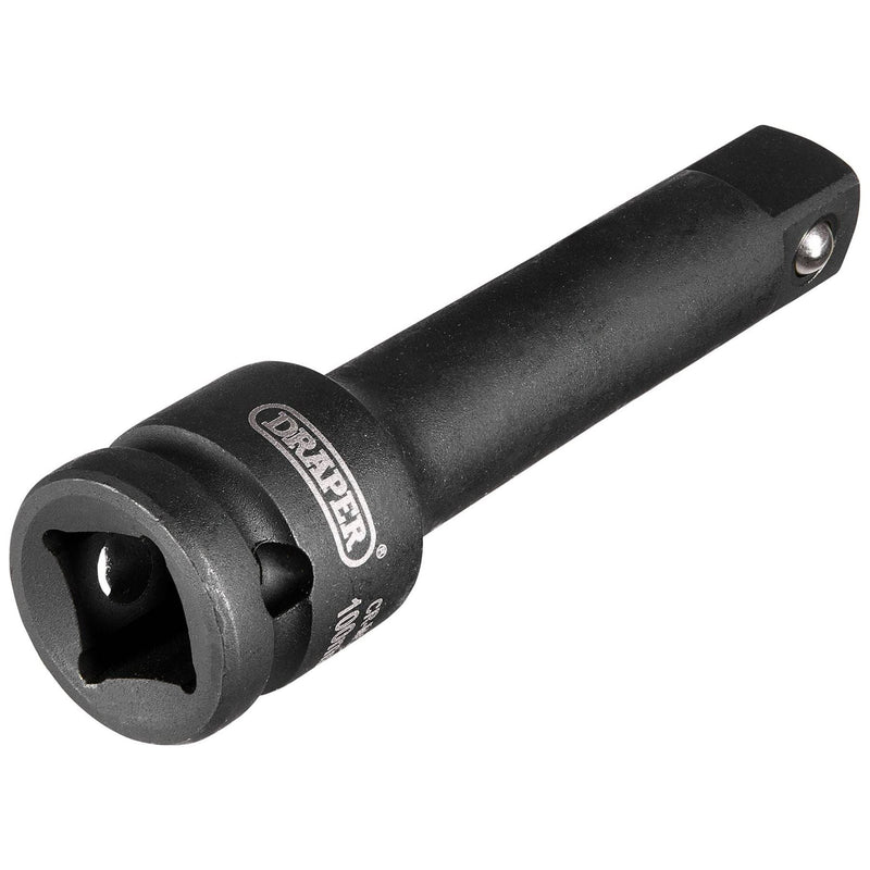 Draper Impact Extension Bar, 1/2" Sq. Dr, 100mm Draper - Town Tools