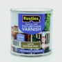 Rustins Polyurethane Satin Varnish 250ml Antique Pine