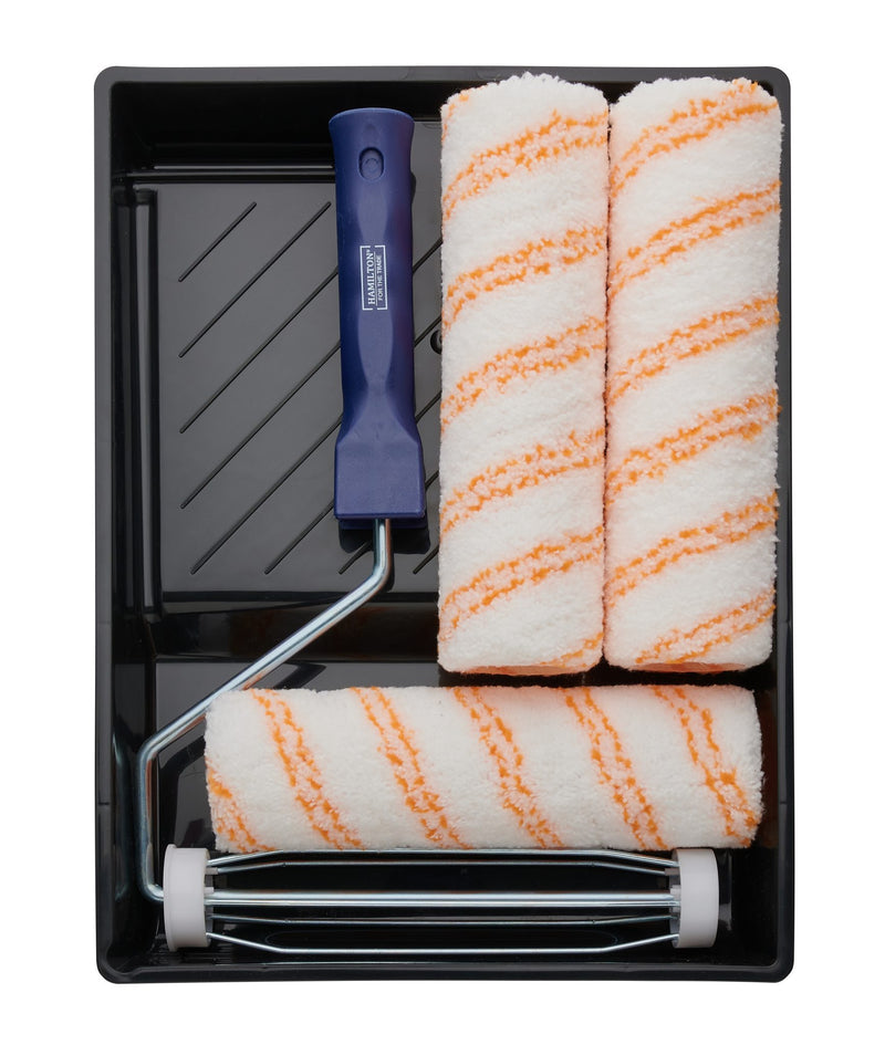 Hamilton For The Trade 5 Piece 9″ Medium Pile Roller Set — Trade Pack of 10