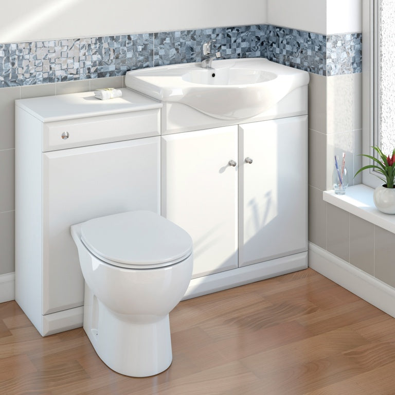 SP Cloakroom Collection Vanity Unit Basin 750mm W: 750mm H: 190mm D: 490mm