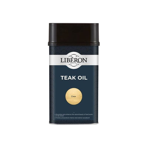 Liberon Teak Oil with UV Filters 1 litre Liberon - RockBottom Northampton