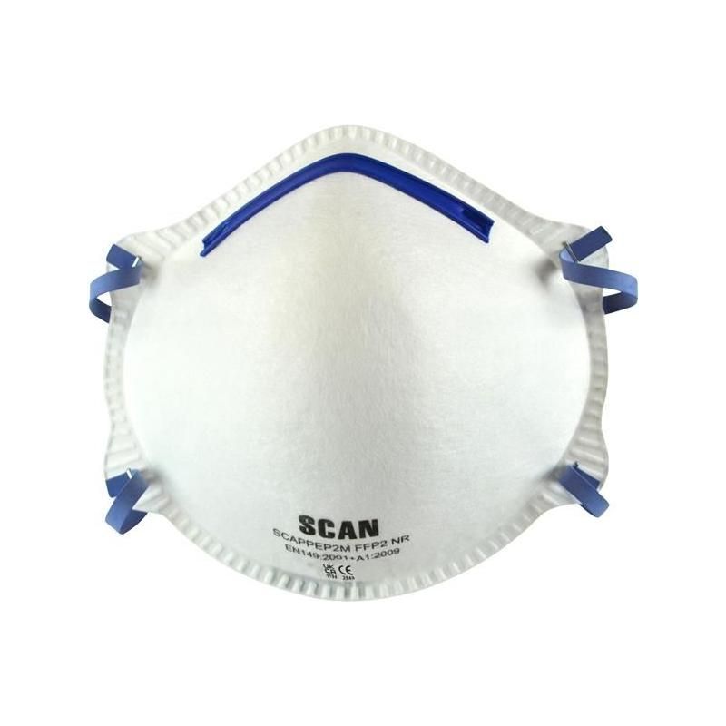 Scan Moulded Disposable Mask FFP2 Protection (Pack 3) Scan - RockBottom Nothampton