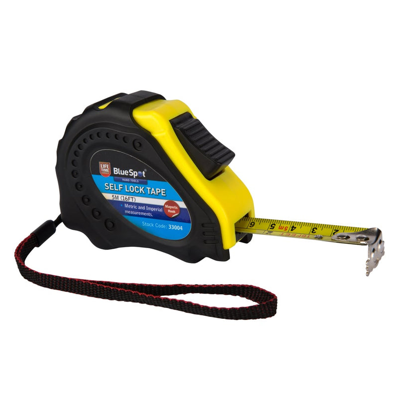 Blue Spot Tools Auto-Lock Tape Measure