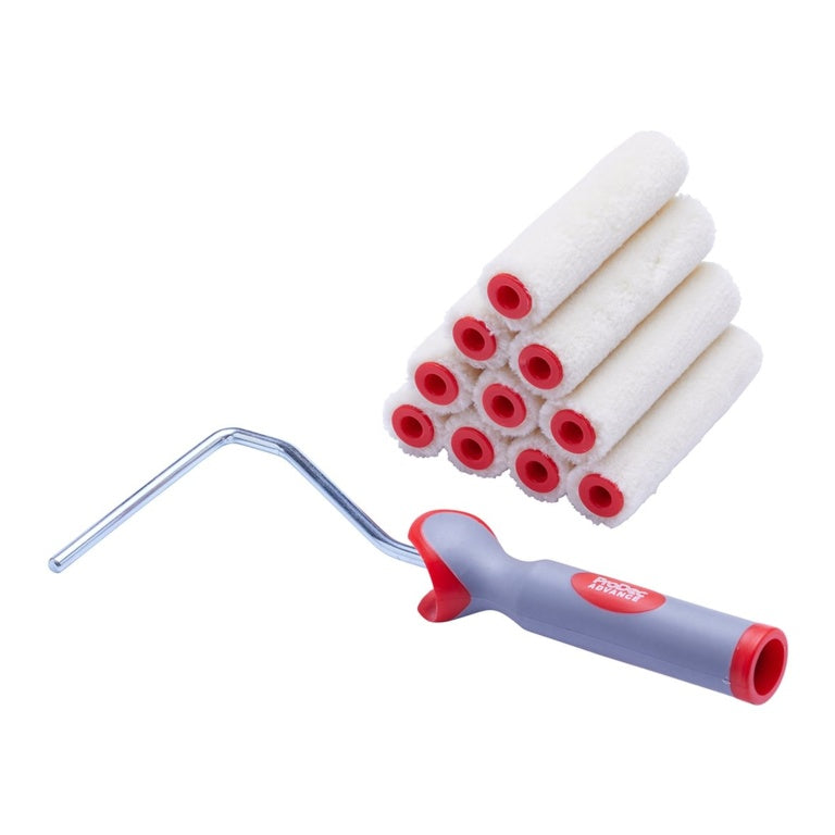 ProDec 4" Gloss Mini Rollers & Frame Pack 10