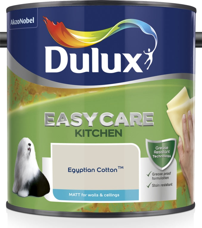 Dulux Easycare Kitchen Matt 2.5L Egyptian Cotton