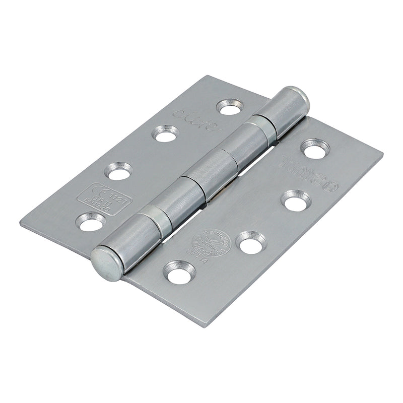 TIMCO Ball Bearing Hinges Grade 11 Steel Satin Chrome