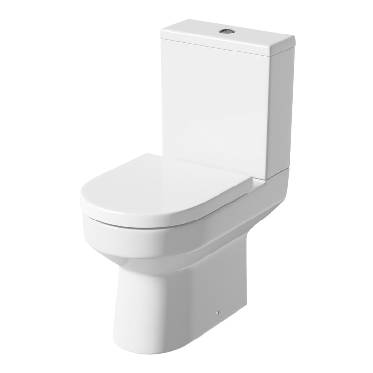 SP Pure One Box Toilet, Seat and Cistern W: 365mm H: 740mm D: 670mm