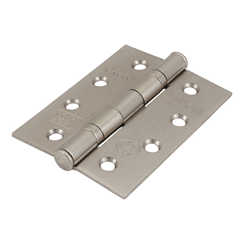 TIMCO Ball Bearing Hinges Grade 11 Steel Satin Chrome