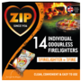 Zip Fast & Clean Wrapped Firelighters Pack 14