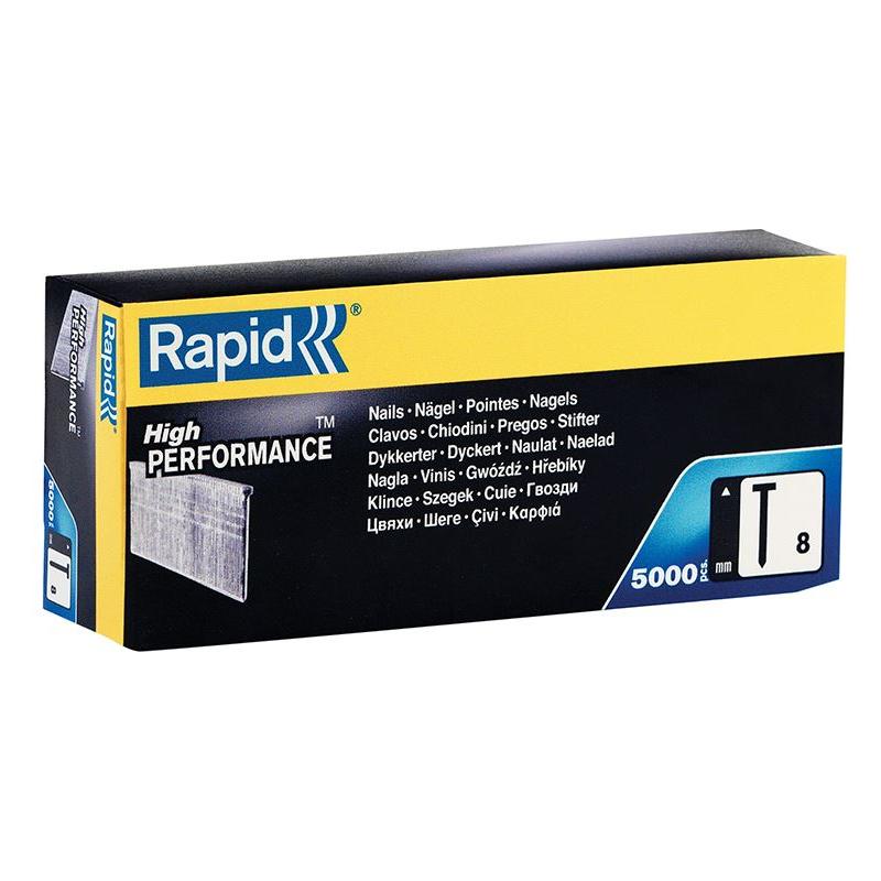 Rapid No.8 Brad Nails 18Ga 50mm (Box 5000) Rapid - RockBottom Nothampton