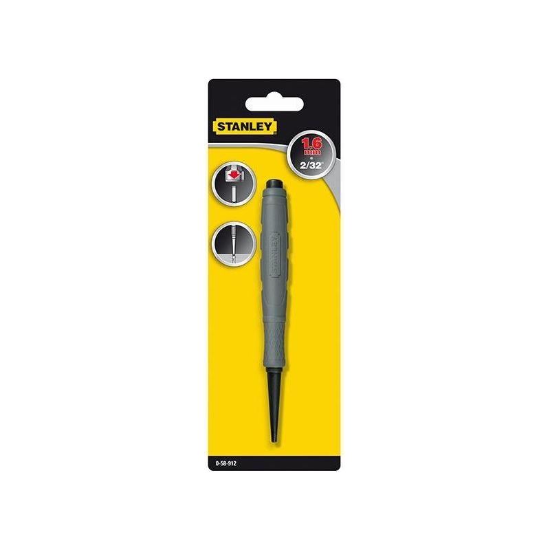 Stanley® Hand Tools DynaGrip™ Nail Punch 1.6mm 1/16in STANLEY® Hand Tools - RockBottom Nothampton