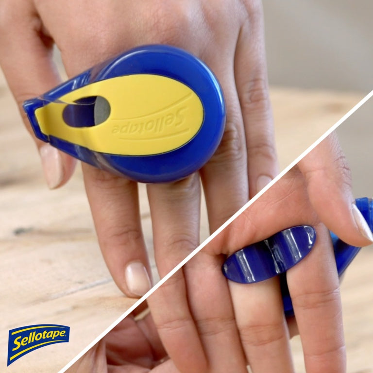 Sellotape On Hand Dispenser Including 18mm x 15m Roll