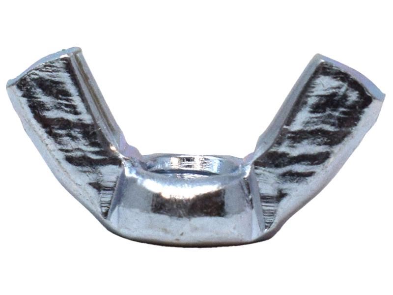 METALMATE Wing Nut Bright ZP M6 Box 25 METALMATE� - RockBottom Northampton