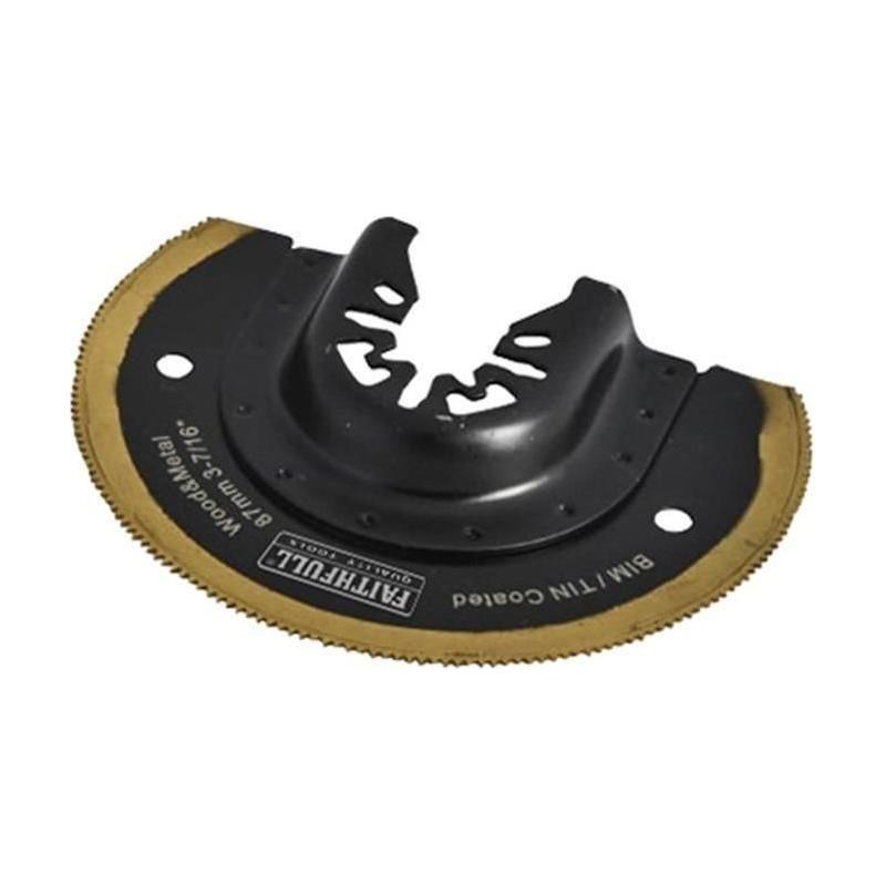 Faithfull Multi-Functional Tool Bi-Metal Radial Saw TiN Coated Blade 87mm Faithfull - RockBottom Northampton