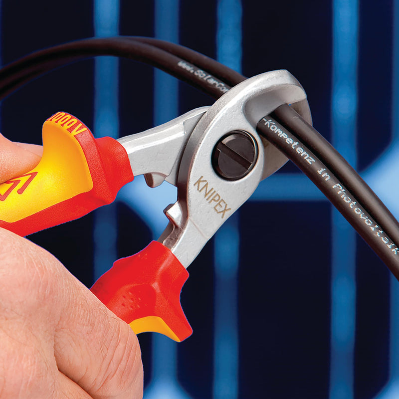 Draper 34058 KNIPEX 95 16 165 SB VDE Cable Shears, 165mm