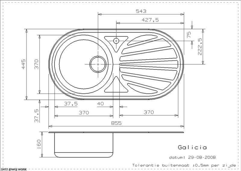 Reginox Galicia Stainless Steel Sink